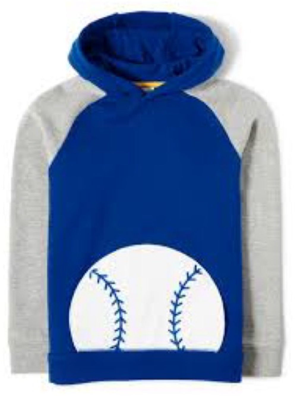 Gymboree boys baseball hoodie lil champ